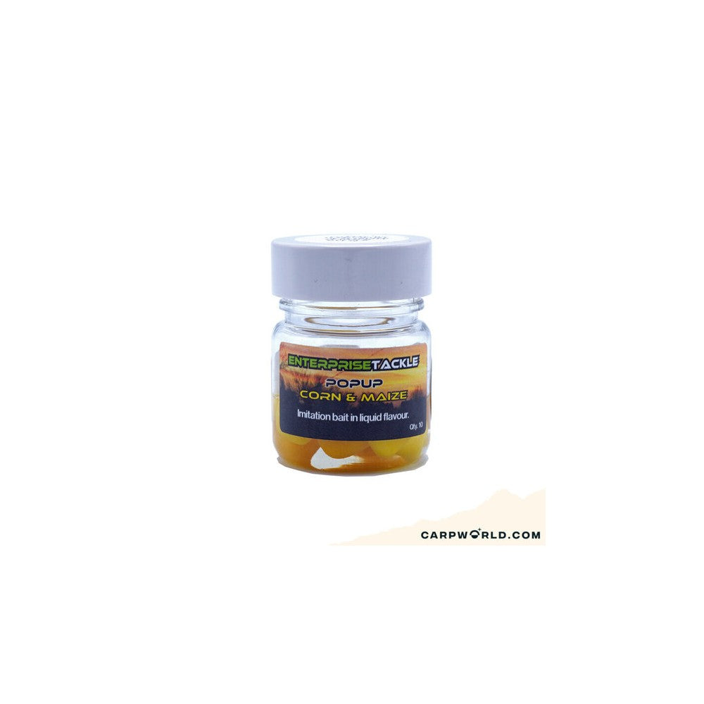 ENTERPRISE TACKLE CORN TUTTI FRUITY Y PEACH FLAVOUR - Carpfishingbarato CHIMBOMBO MAIZ ARTIFICIAL