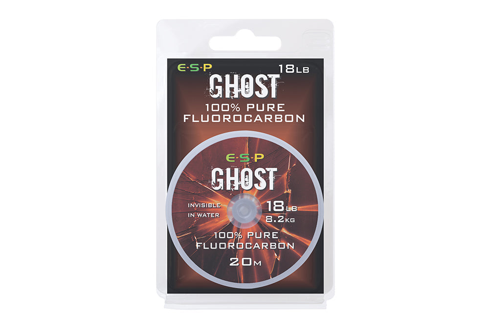 Fluorocarbon E.S.P.  Ghost  18 LB /8.2 KG . 20 M - Carpfishingbarato CHIMBOMBO FLUOROCARBON