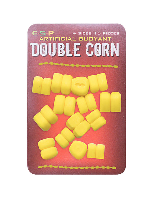 MAIZ ARTIFICIAL BUDYANT DOUBLE CORN YELLOW 4 SIZES (16 UNID)ESP - Carpfishingbarato CHIMBOMBO MAIZ ARTIFICIAL