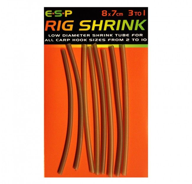 Tubo Termoretractil E.S.P Rig Shrink - Carpfishingbarato CHIMBOMBO TUBO TERMORETRACTIL