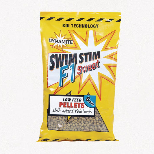 DYNAMITE SWIM STIM F1 SWEET PELLETS 6 MM - Carpfishingbarato CHIMBOMBO PELLETS