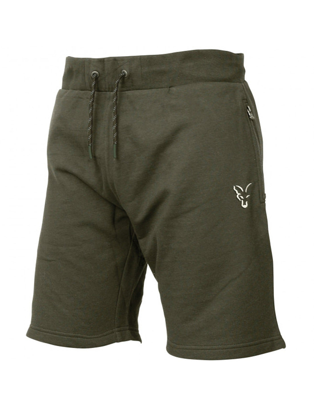 FOX COLLECTION GREEN &amp; SILVER LIGHTWEIGHT SHORTS TALLA/XXL - Carpfishingbarato CHIMBOMBO PANTALON CORTO