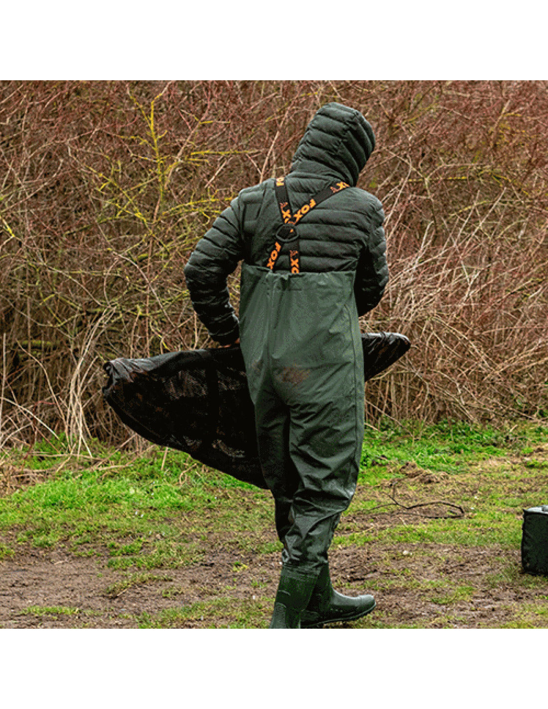 FOX GREEN LW WADERS SIZE 44 - Carpfishingbarato CHIMBOMBO VADEADOR