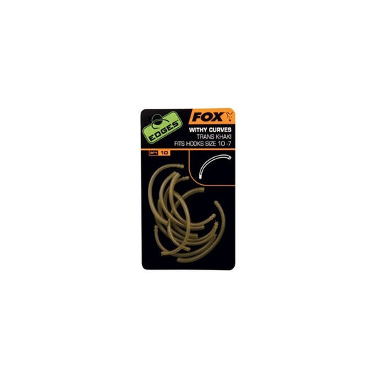 FOX - WITHY CURVES TRANS KHAKI FITS HOOK SIZE 7 -10 - Carpfishingbarato CHIMBOMBO ALINIADOR