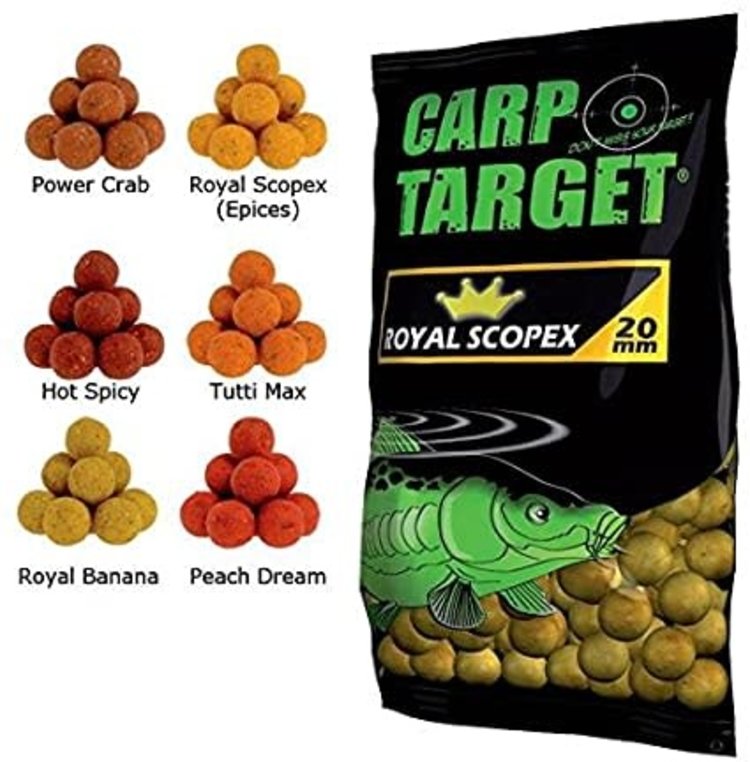 FUN FISHING CARP TARGET BOILIES PEACH DREAM 20MM - Carpfishingbarato CHIMBOMBO 