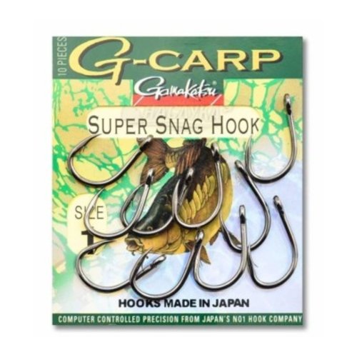 GAMAKATSU SUPER SNAG HOOK Nº1 - Carpfishingbarato CHIMBOMBO anzuelo