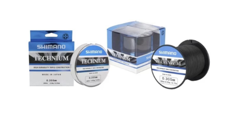 Hilo Shimano Mainline Linea Technium 300m 0.255mm 6.1kg grey