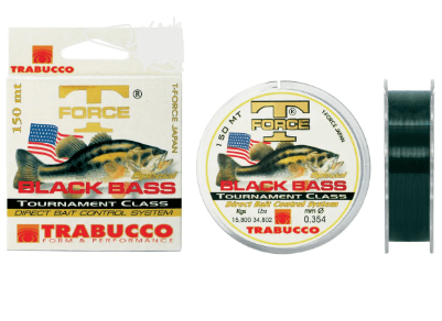 Hilo Trabucco T-Force Black Bass 0.227mm 150m