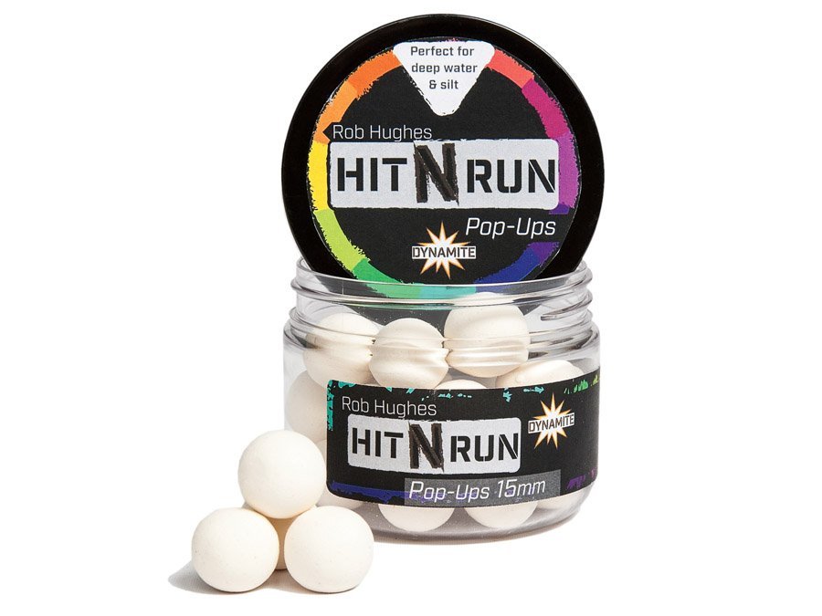 DYNAMITE HITNRUN POP UPS 12MM WHITE - Carpfishingbarato CHIMBOMBO POP UPS