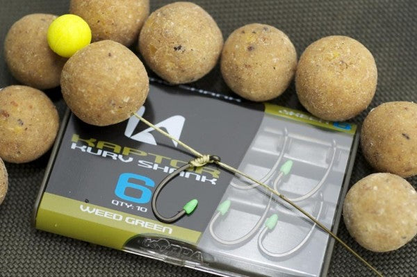 KORDA KAPTOR KURV SHANK GRAVEL BROWN Nº10 - Carpfishingbarato CHIMBOMBO anzuelo