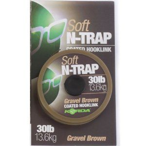 KORDA SOFT N-TRAP 30LB GRAVEL BROWN - Carpfishingbarato CHIMBOMBO HILO BAJOS