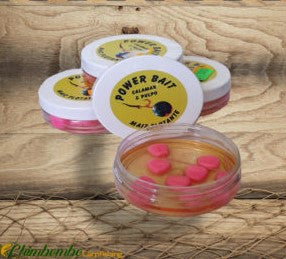 POWER BAIT MAIZ FLOTANTE EN REMOJO TAPA NARANJA SALMON - Carpfishingbarato CHIMBOMBO MAIZ ARTIFICIAL