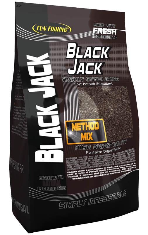 FUN FISHING METHOD MIX BLACK JACK 2,5 KG - Carpfishingbarato CHIMBOMBO 