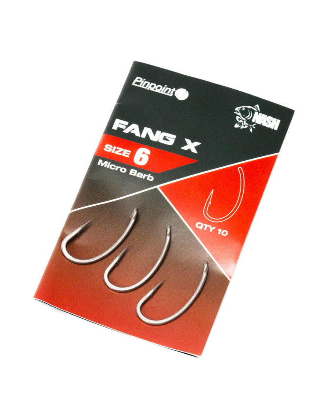 NASH FANG X Nº10 - Carpfishingbarato CHIMBOMBO anzuelo