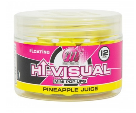 Pop Up Mainline Hi-Visual Yellow Mini Pineapple Juice 12mm 150ml