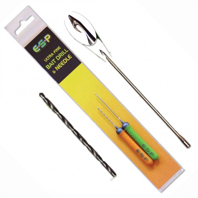 AGUJA Y TALADRO ULTRA FINE BAIT DRILL Y NEEDLE E.S.P - Carpfishingbarato CHIMBOMBO AGUJA Y TALADRO