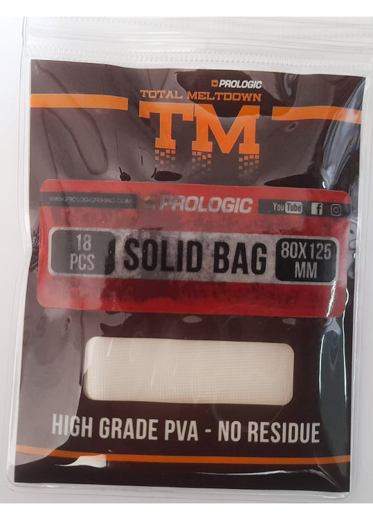 PROLOGIC SOLID BAG 80 X 125 MM 18PCS - Carpfishingbarato CHIMBOMBO BOLSAS