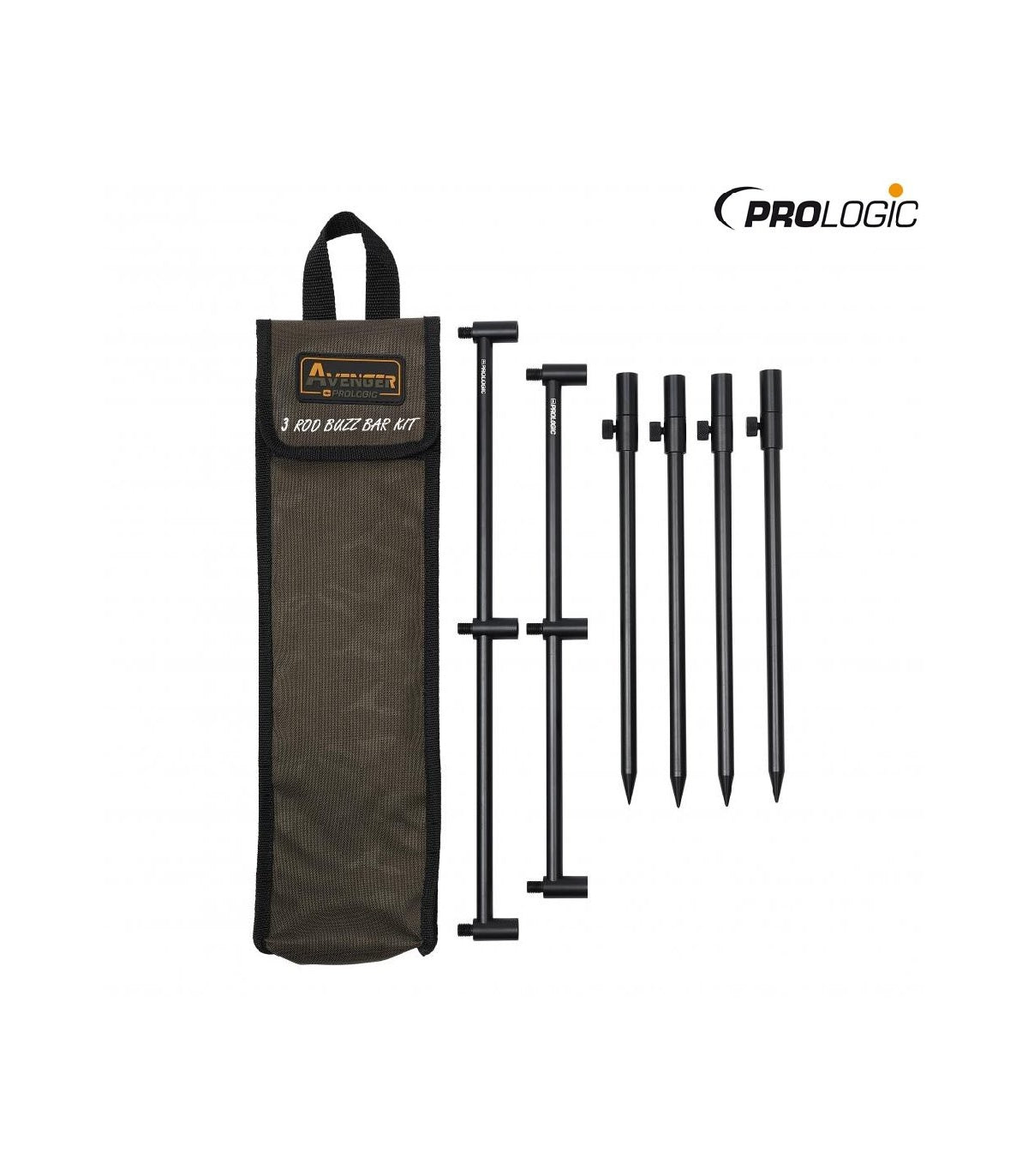 PROLOGIC AVENGER 3 ROD BUZZ BAR GOALPOST KIT - Carpfishingbarato CHIMBOMBO BUZZ BARS