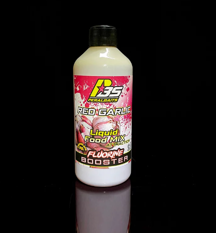 Liquido Peralbaits Fluorine booster Red Garlic