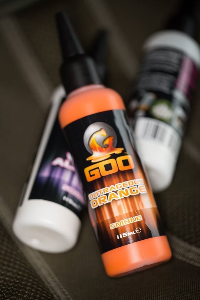 KORDA . GOO , OUTRAGEOUS ORANGE , SMOKE . 115ML - Carpfishingbarato CHIMBOMBO 