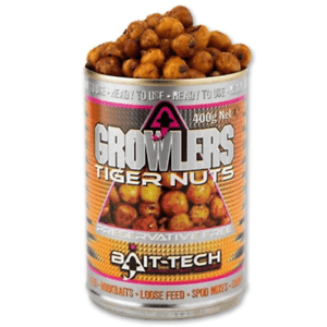 BAIT-TECH GROWLERS TIGER NUTS 400G - Carpfishingbarato CHIMBOMBO CHUFA