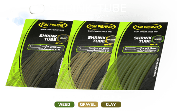 FUN FISHING SHRINK TUBE GRAVEL - Carpfishingbarato CHIMBOMBO 