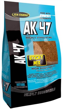 FUN FISHING AK 47 STICKY MIX 1 KG - Carpfishingbarato CHIMBOMBO 