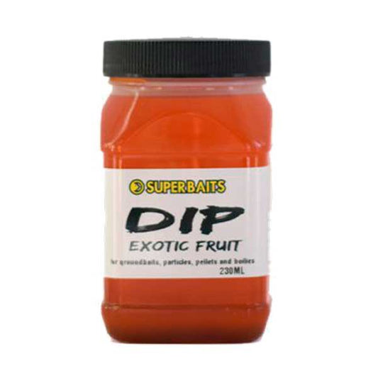 Superbaits Dip Exotic Fruit 250ML - Carpfishingbarato CHIMBOMBO LIQUIDO DIP