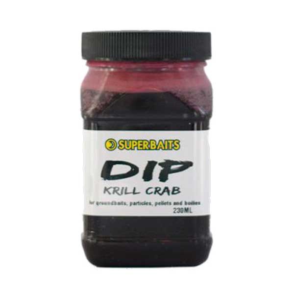 SUPERBAITS DIP KRILL CRAB 230 ml - Carpfishingbarato CHIMBOMBO LIQUIDO DIP