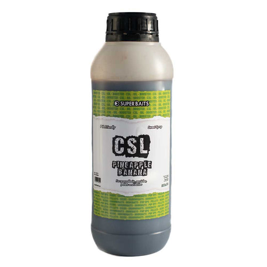 SUPERBAITS CSL PINEAPPLE BANANA 1L - Carpfishingbarato CHIMBOMBO LIQUIDO CSL