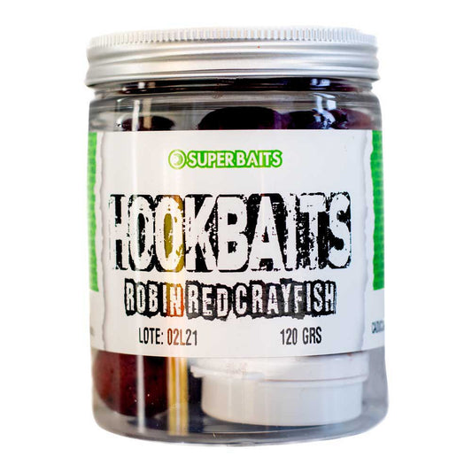 SUPERBAITS HOOKBAITS ROBIN RED CRAYFISH 20MM - Carpfishingbarato CHIMBOMBO HOOKBAITS