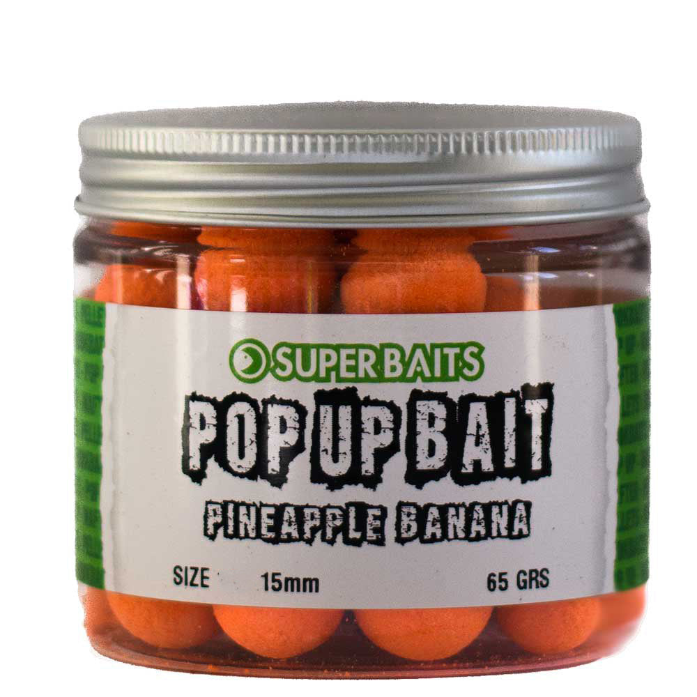 SUPERBAITS POP UPS PINEAPPLE BANANA 15MM - Carpfishingbarato CHIMBOMBO POP UPS