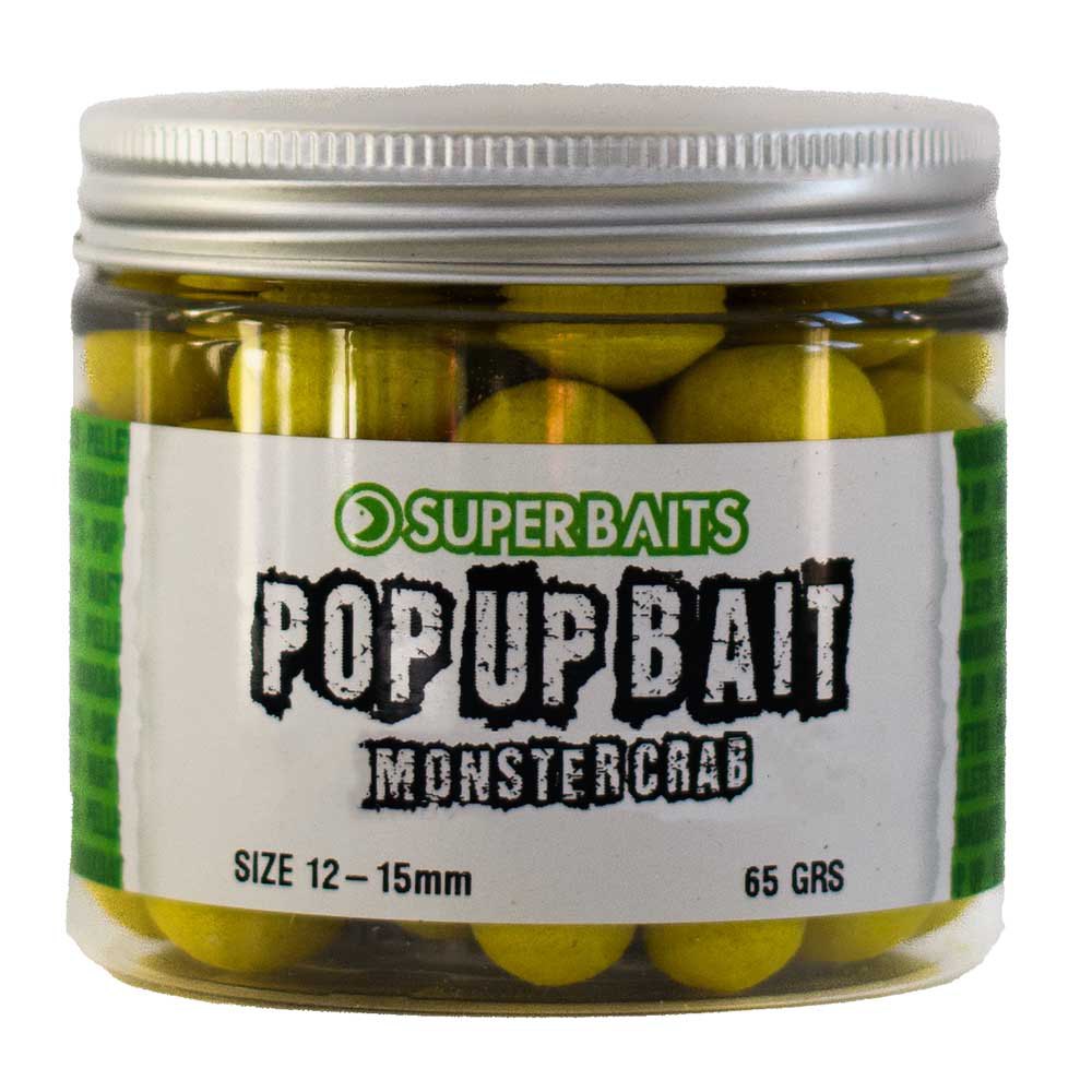 SUPERBAITS POP UPS MONSTER CRAB 12-15MM - Carpfishingbarato CHIMBOMBO POP UPS