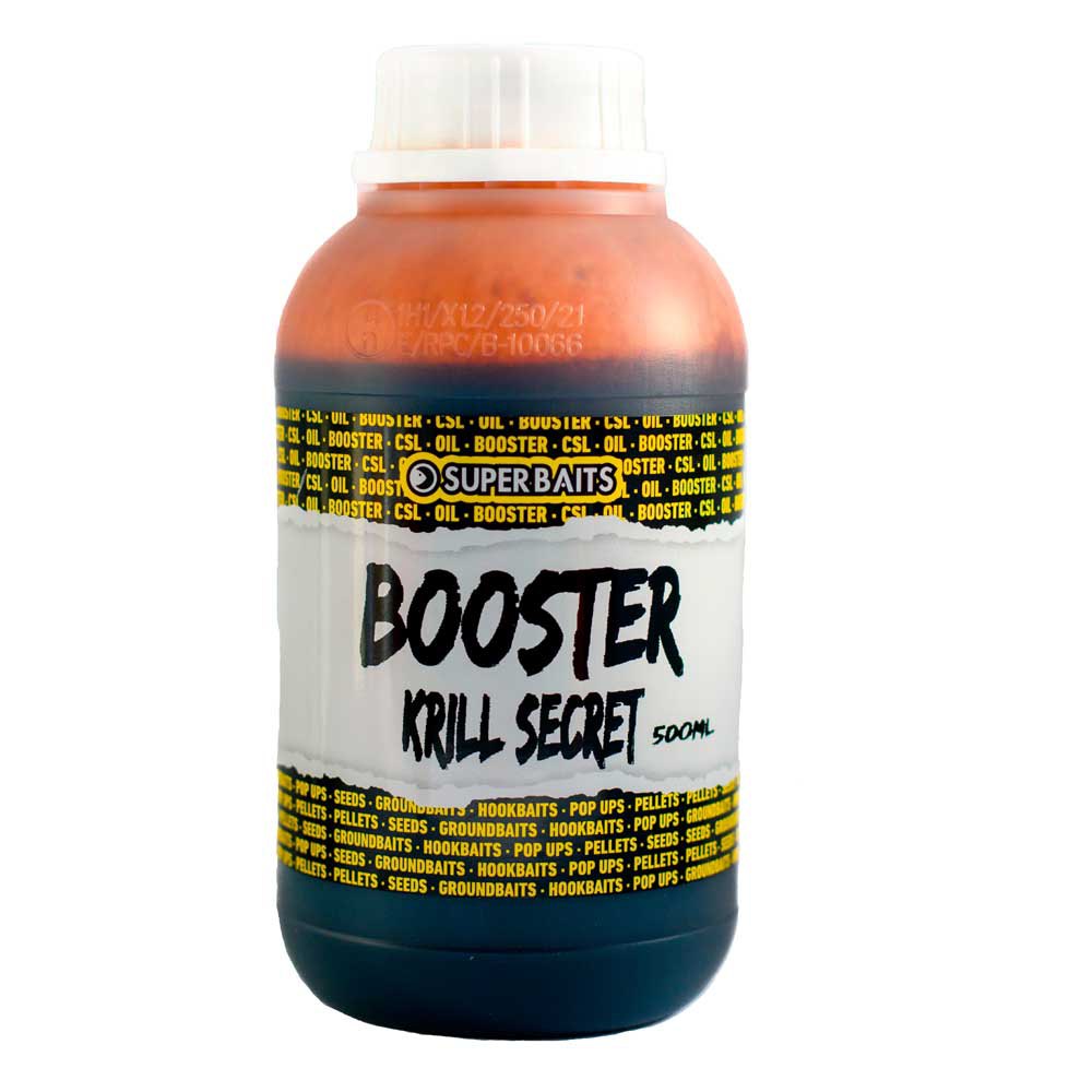 SUPERBAITS BOOSTER KRILL SECRET 500ML - Carpfishingbarato CHIMBOMBO LIQUIDO BOOSTER