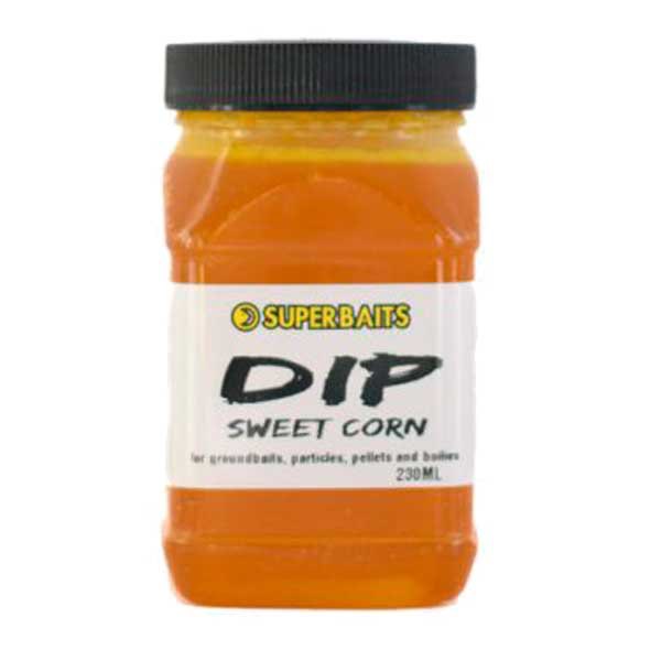 Superbaits Dip Sweet Corn 230ML - Carpfishingbarato CHIMBOMBO LIQUIDO DIP