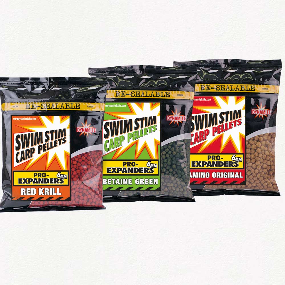 DYNAMITE SWIM STIM CARP PELLETS BETAINE 6 MM - Carpfishingbarato CHIMBOMBO PELLETS