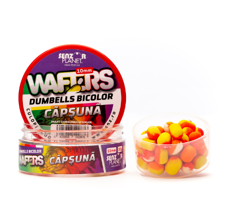 Senzor Planet Wafters Dumbells Bicolor Fresa 10mm 30g