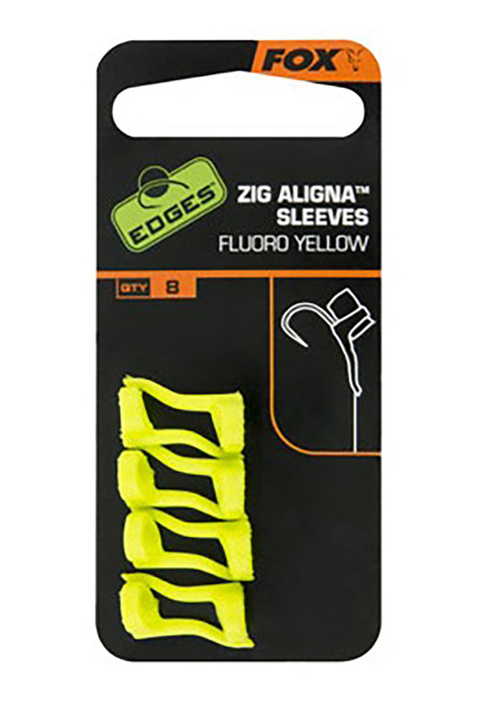 FOX YELLOW ZIG ALIGNA SLEEVES - Carpfishingbarato CHIMBOMBO ZIG ALIGNA